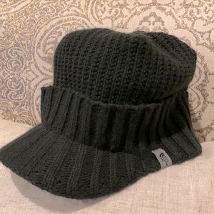 Northface black knit hat